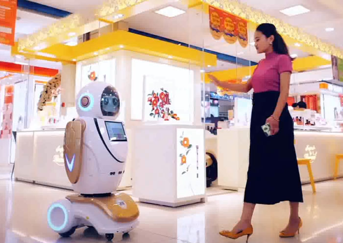 江苏迎宾机器人