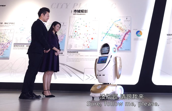 云南迎宾机器人