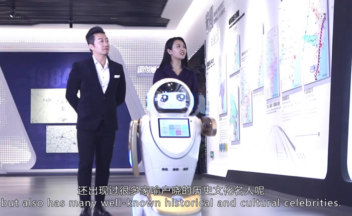 广东迎宾机器人