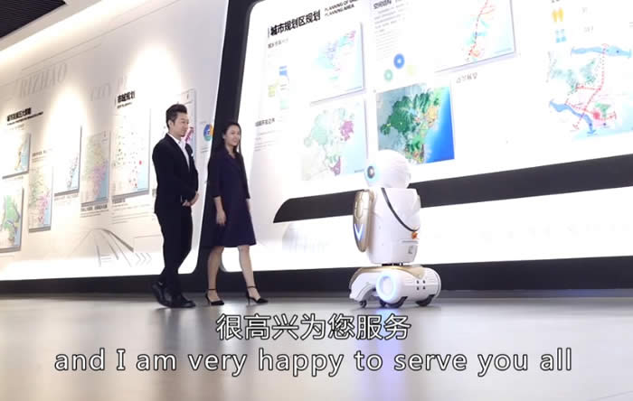 迎宾讲解机器人