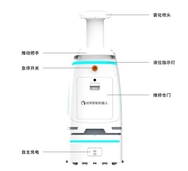 消毒机器人结构