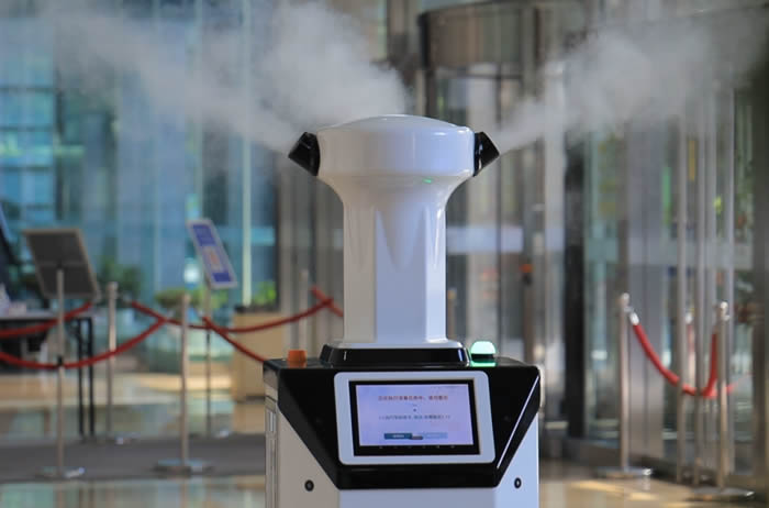智能雾化消毒机器人雾化杀毒