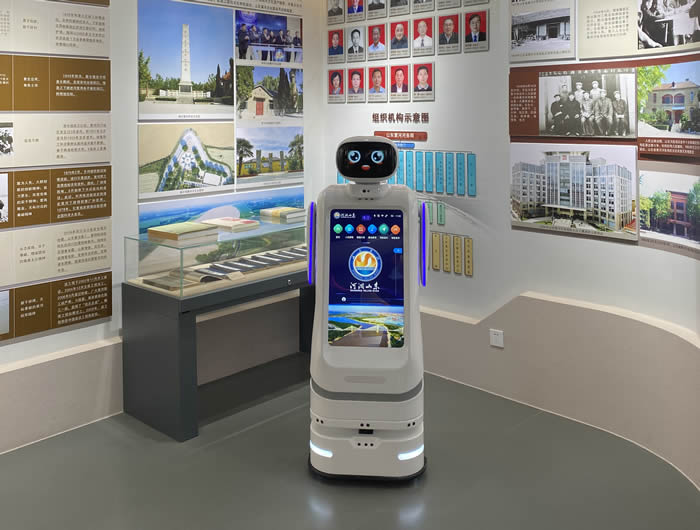 展厅智能机器人,智能化无人值守展厅代言人